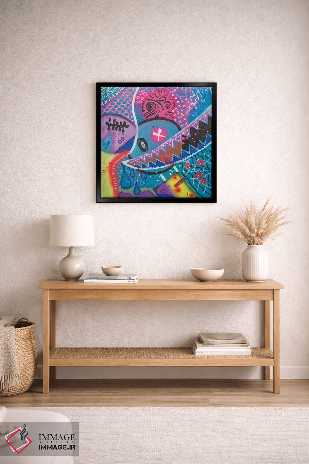 تابلو دکوراتیو رستاخیز آتلانتیک اثر نوا لاتار - D5B