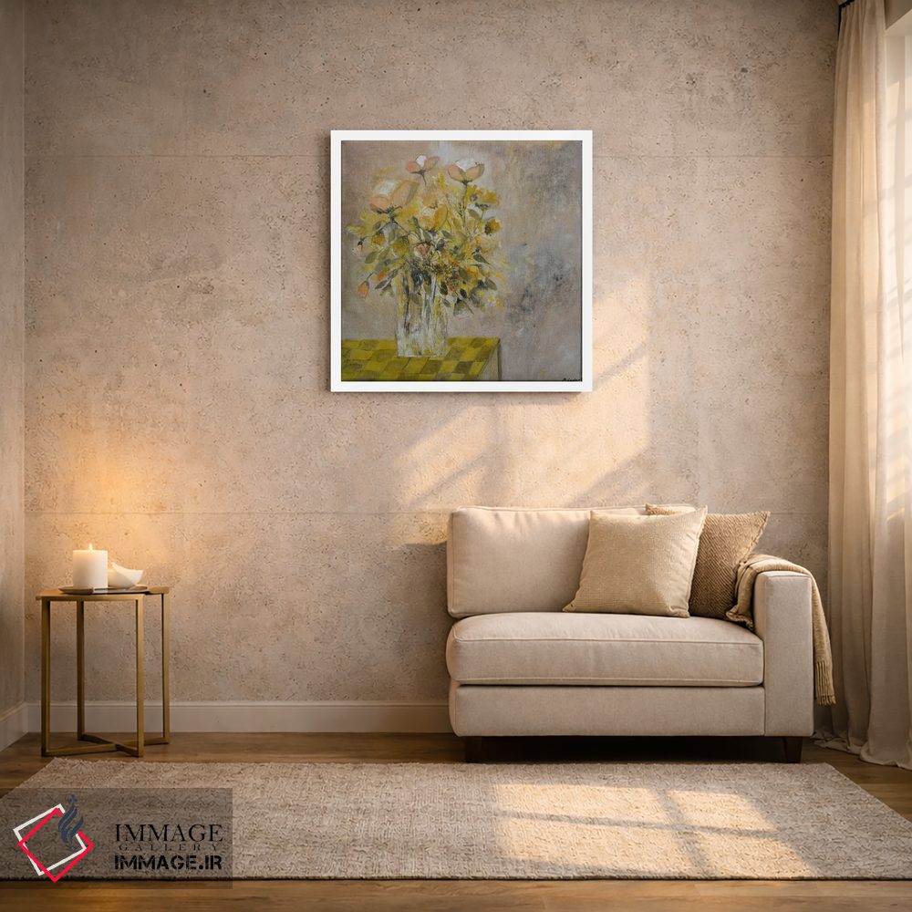 تابلو دکوراتیو طبیعت بی جان پاییزی ۸۸ اثر پل لدنت - D1W