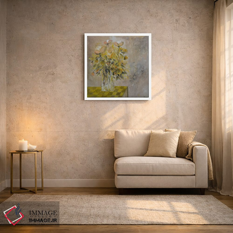 تابلو دکوراتیو طبیعت بی جان پاییزی ۸۸ اثر پل لدنت - D1W