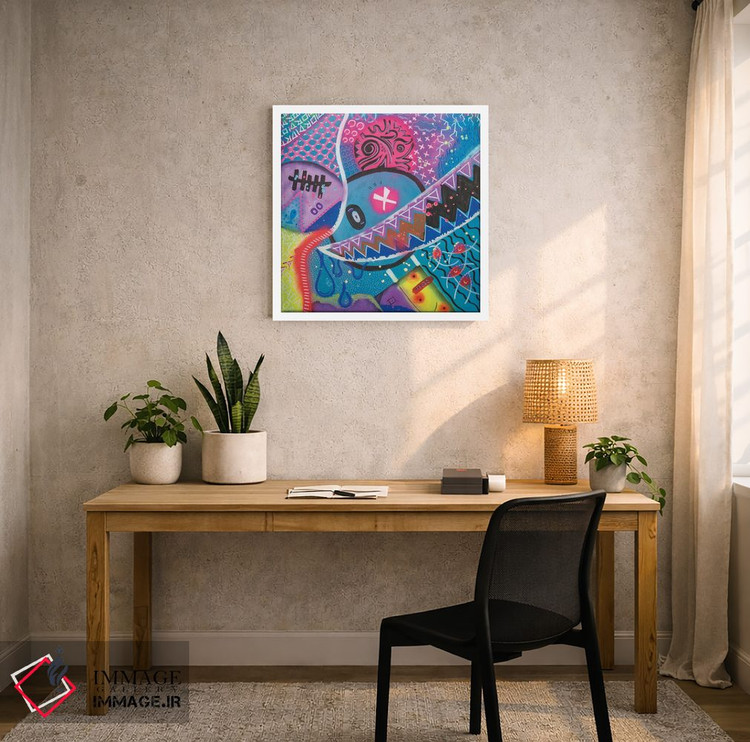 تابلو دکوراتیو رستاخیز آتلانتیک اثر نوا لاتار - D6W