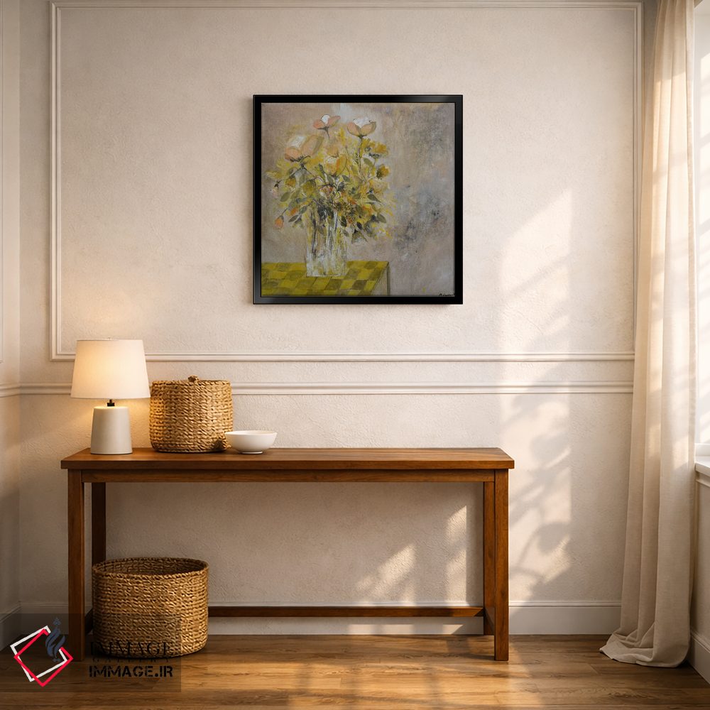 تابلو دکوراتیو طبیعت بی جان پاییزی ۸۸ اثر پل لدنت - D5B