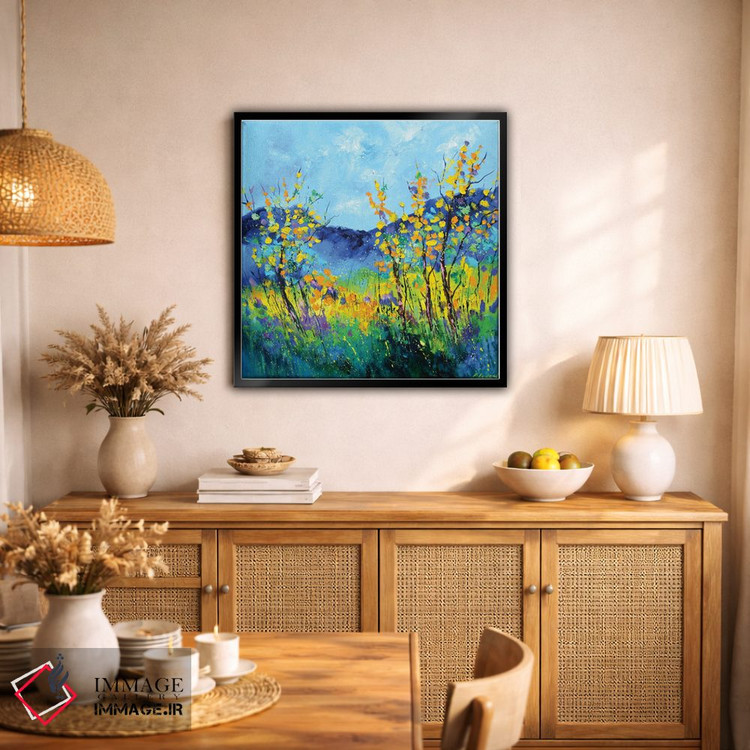 تابلو انتزاعی تابستان کامل اثر پل لدنت - D2B