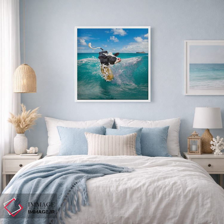 تابلو دکوراتیو کوا بونگا اثر لوند روزر - D2W