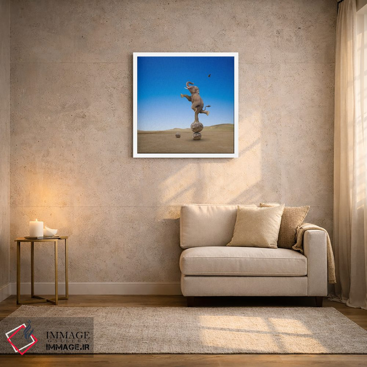 تابلو دکوراتیو مهارت های فیل اثر لوند روزر - D1W
