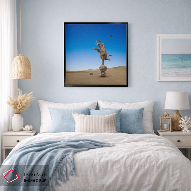 تابلو دکوراتیو مهارت های فیل اثر لوند روزر - D3B