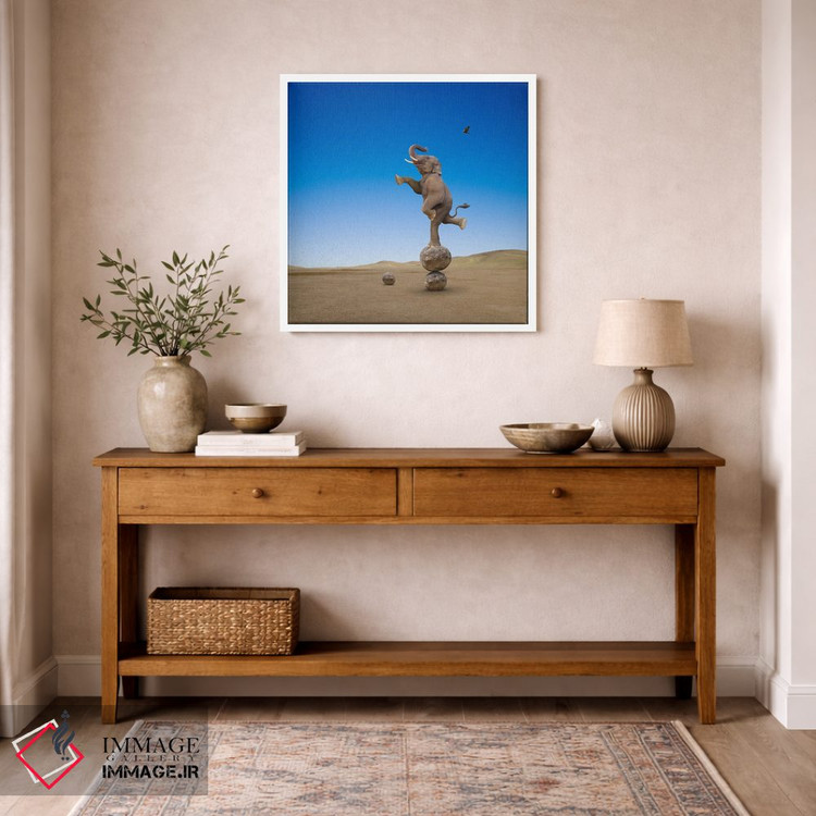 تابلو دکوراتیو مهارت های فیل اثر لوند روزر - D4W