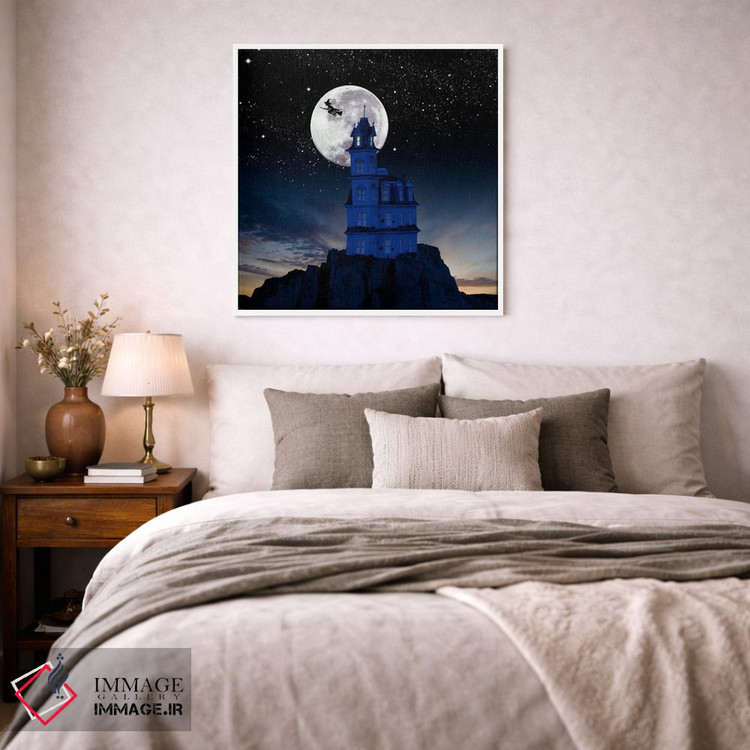 تابلو دکوراتیو پرواز جادوگر اثر لوند روزر - D2W