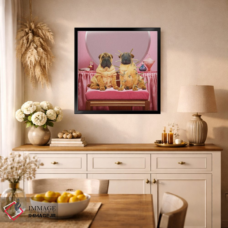 تابلو دکوراتیو هرچه لازم باشد اثر لوند روزر - D1B