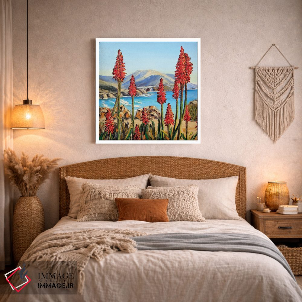 تابلو دکوراتیو سوسن های بیگ سور i اثر لیزا الی - D3W