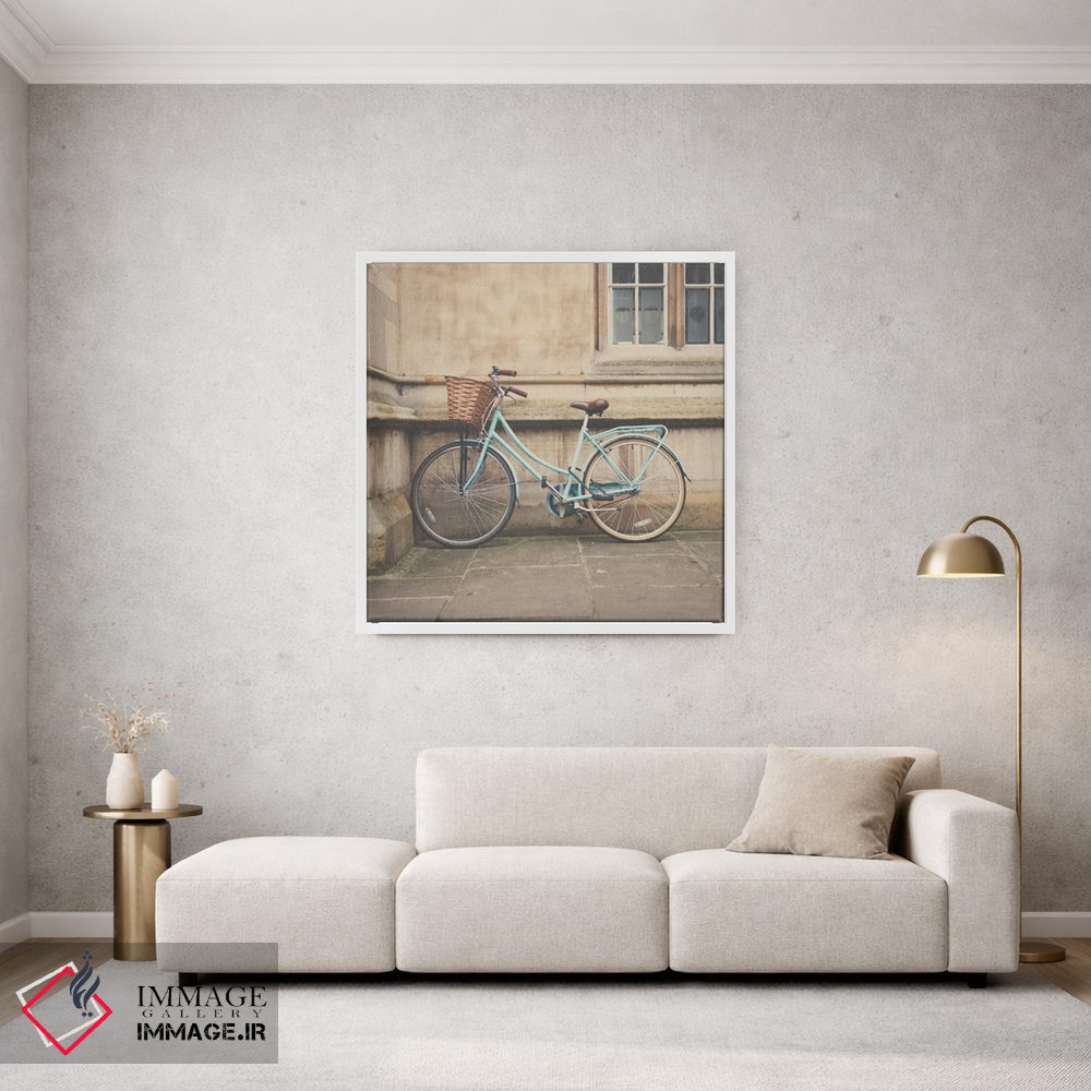 تابلو دکوراتیو دوچرخه اثر لورا ایوانز - D1W