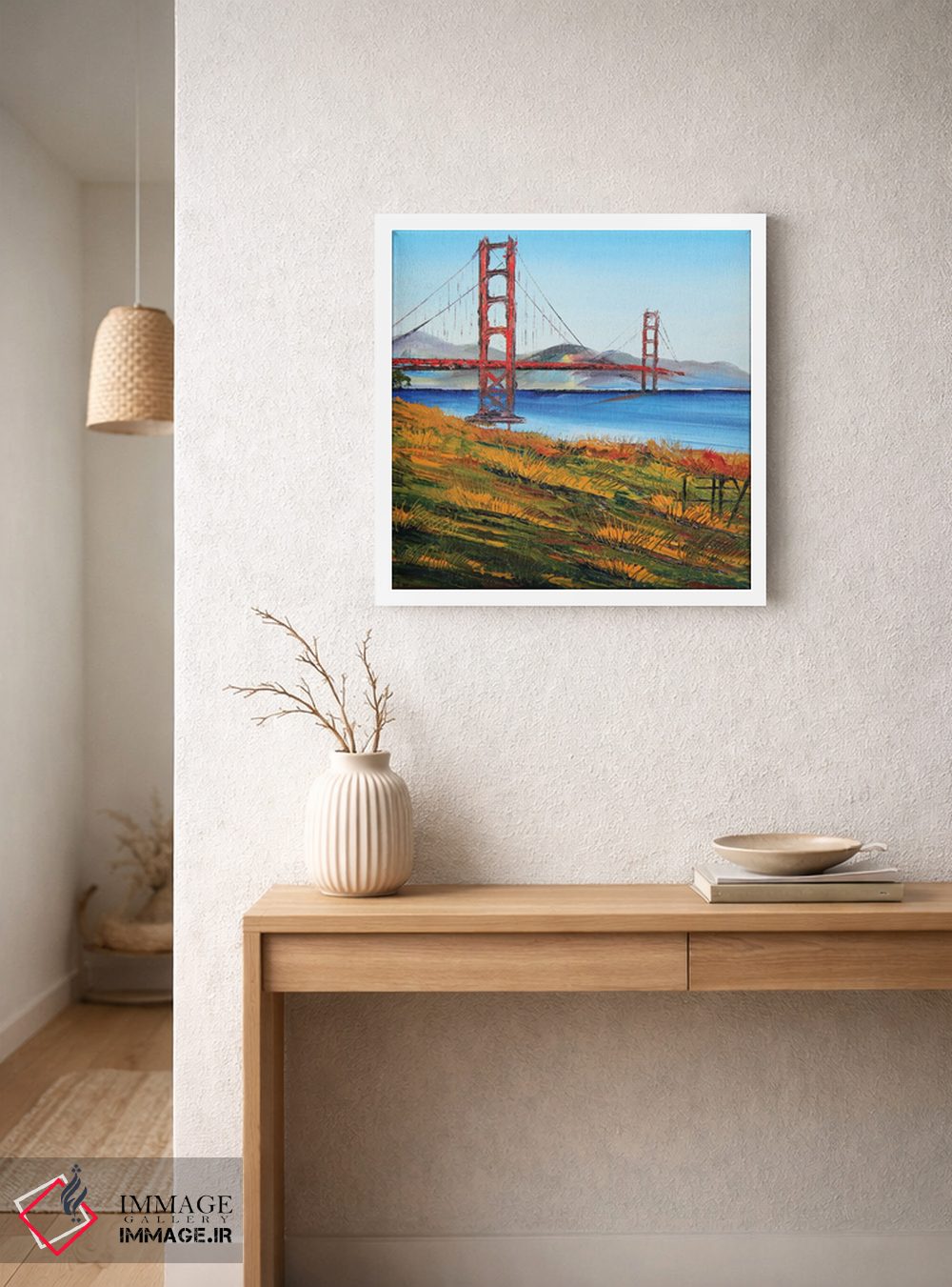 تابلو دکوراتیو پل گلدن گیت VII اثر لیزا الی - D2W