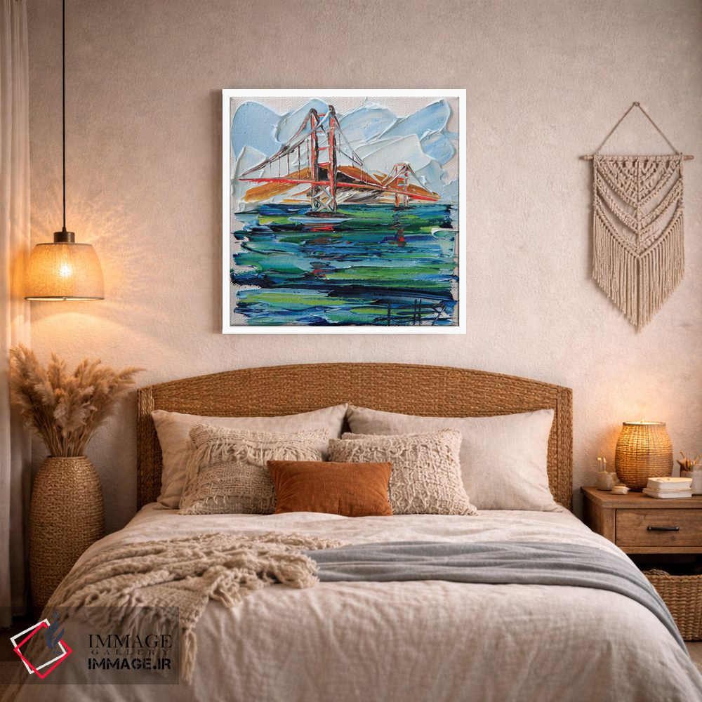 تابلو دکوراتیو پل گلدن گیت VIII اثر لیزا الی - D2W