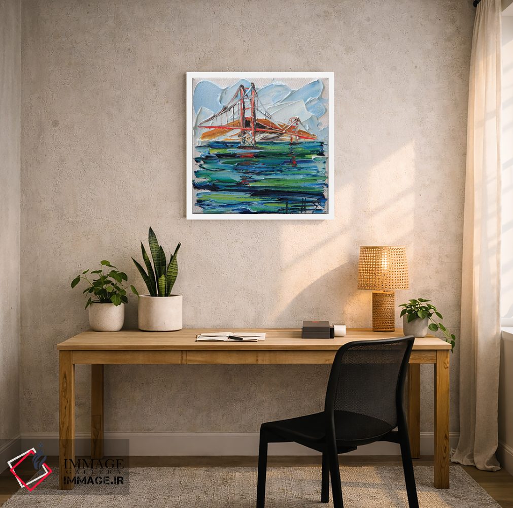 تابلو دکوراتیو پل گلدن گیت VIII اثر لیزا الی - D4W