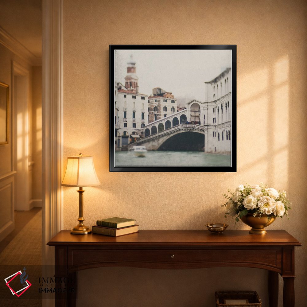 تابلو دکوراتیو پل ریالتو اثر لورا ایوانز - D3B