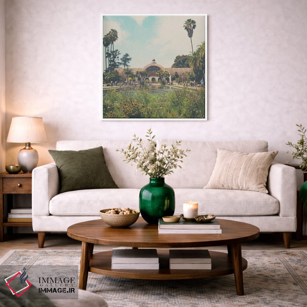 تابلو دکوراتیو ساختمان گیاه شناسی اثر لورا ایوانز - D2W