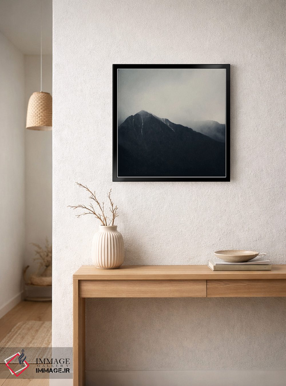 تابلو دکوراتیو سیرا نوادا در میان یک داستان اثر لورا ایوانز - D5B