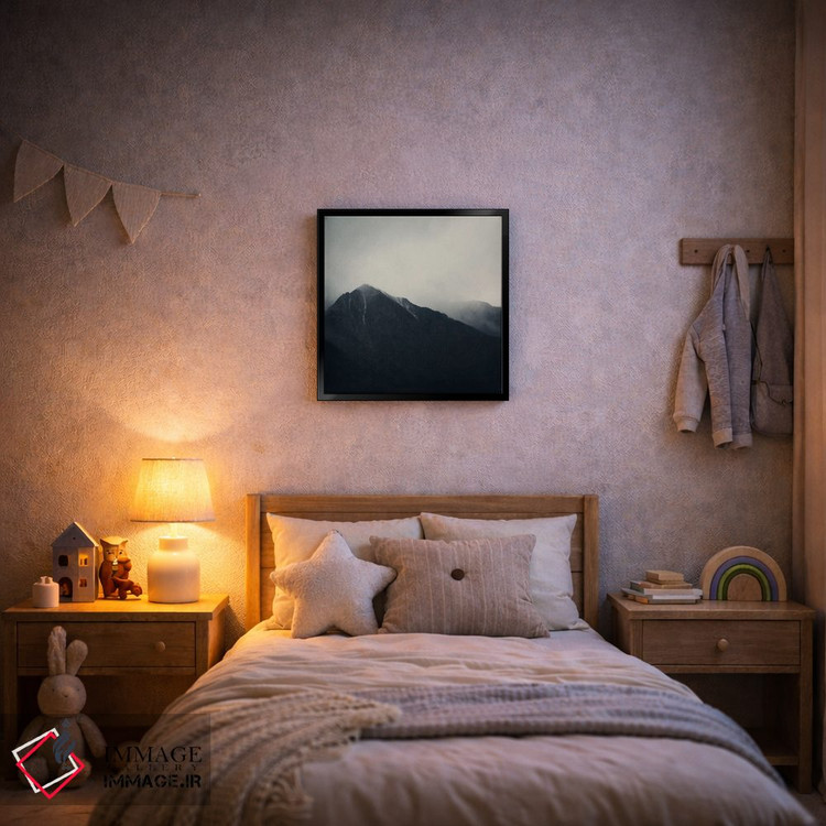 تابلو دکوراتیو سیرا نوادا در میان یک داستان اثر لورا ایوانز - D6B