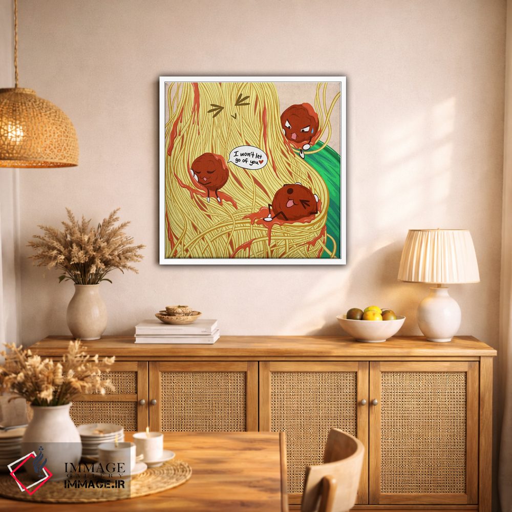 تابلو دکوراتیو آسایش خوشمزه غذایی اثر فایو بای فایو کالکتیو - D1W