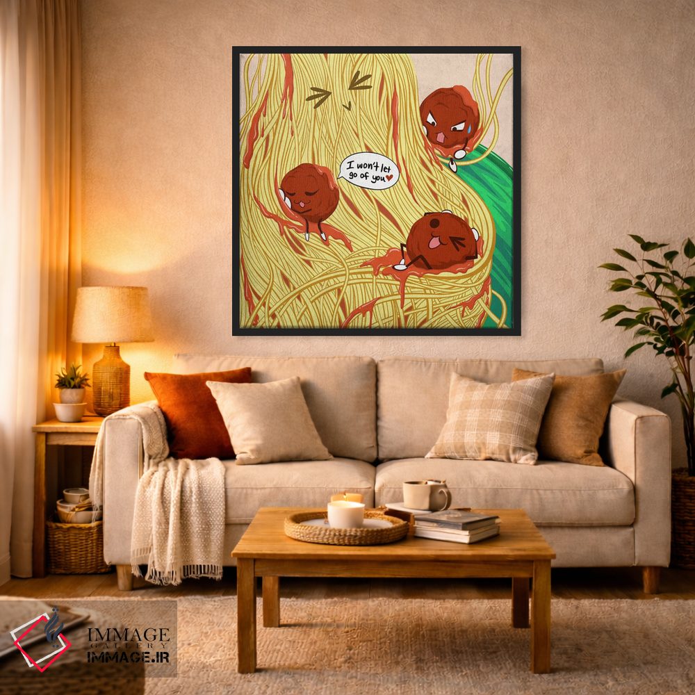 تابلو دکوراتیو آسایش خوشمزه غذایی اثر فایو بای فایو کالکتیو - D4B