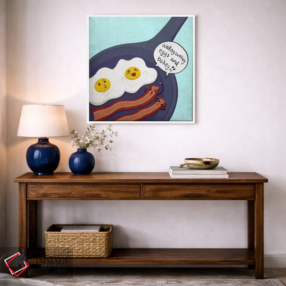 تابلو دکوراتیو زنگ بیدارباش صبحگاهی اثر فایو بای فایو کالکتیو - D4W