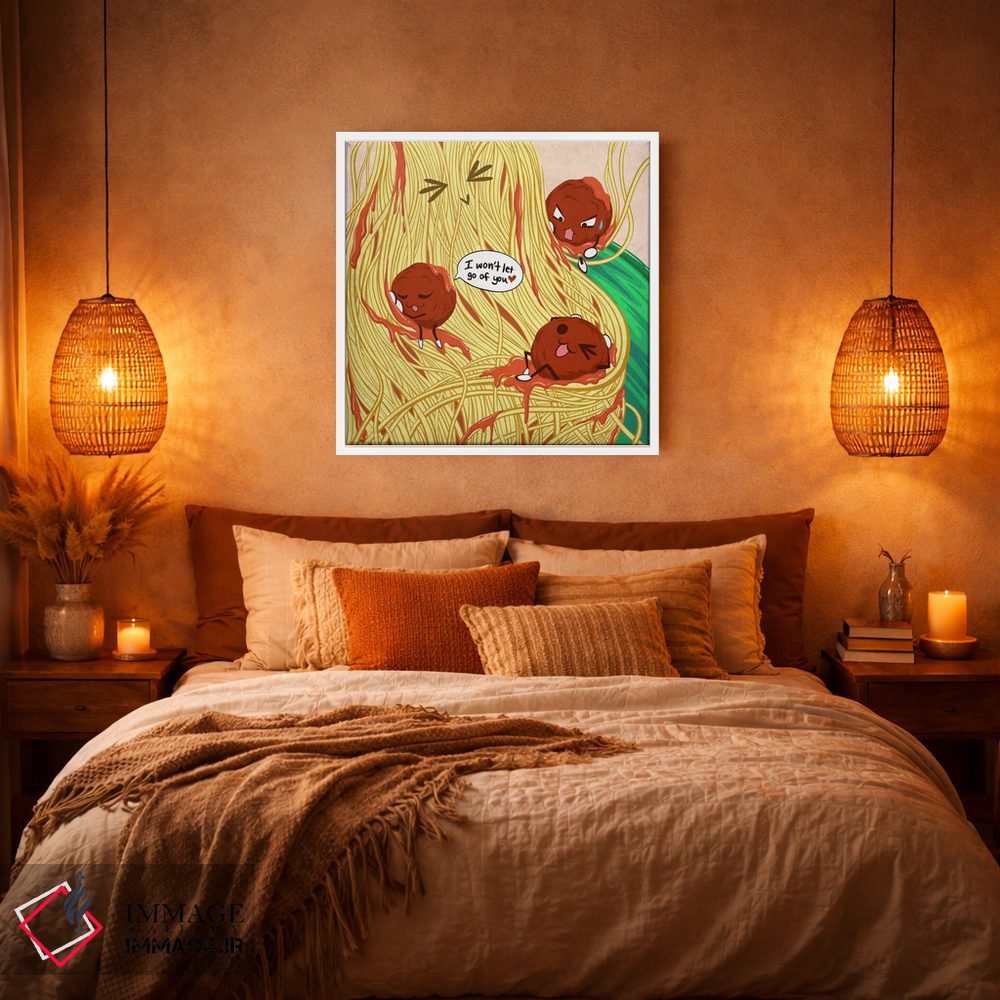 تابلو دکوراتیو آسایش خوشمزه غذایی اثر فایو بای فایو کالکتیو - D5W