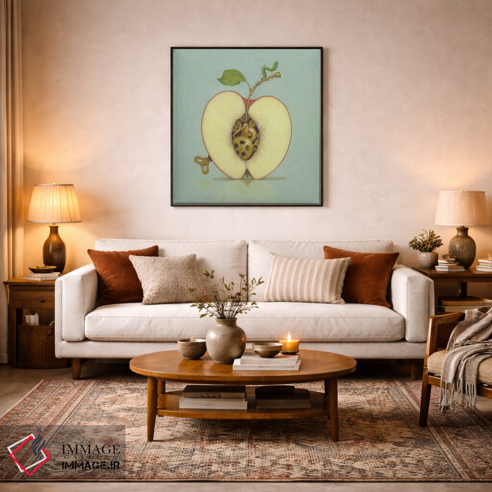 تابلو دکوراتیو سیب اثر لیزا فالکن سترن - D4B