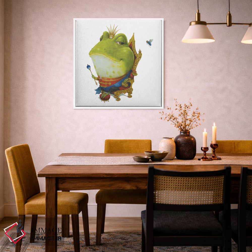 تابلو دکوراتیو شاهزاده قورباغه ای ۱ اثر لیزا فالکن سترن - D5W