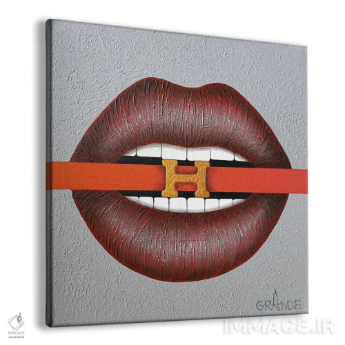 تابلو دکوراتیو عشق، کمربند هرمس اثر آلا گرانده - نمای پرسپکتیو محصول