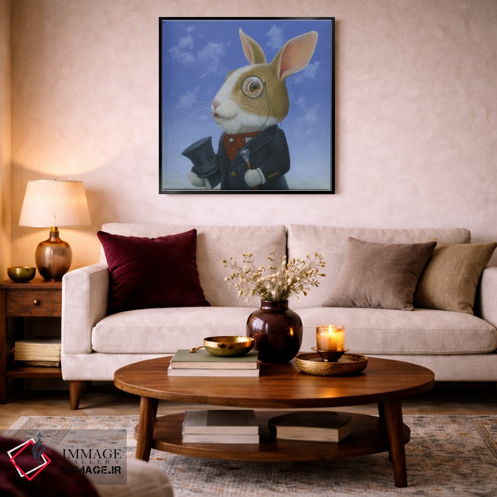 تابلو دکوراتیو هلندی شیک پوش اثر لیزا فالکن سترن - D3B