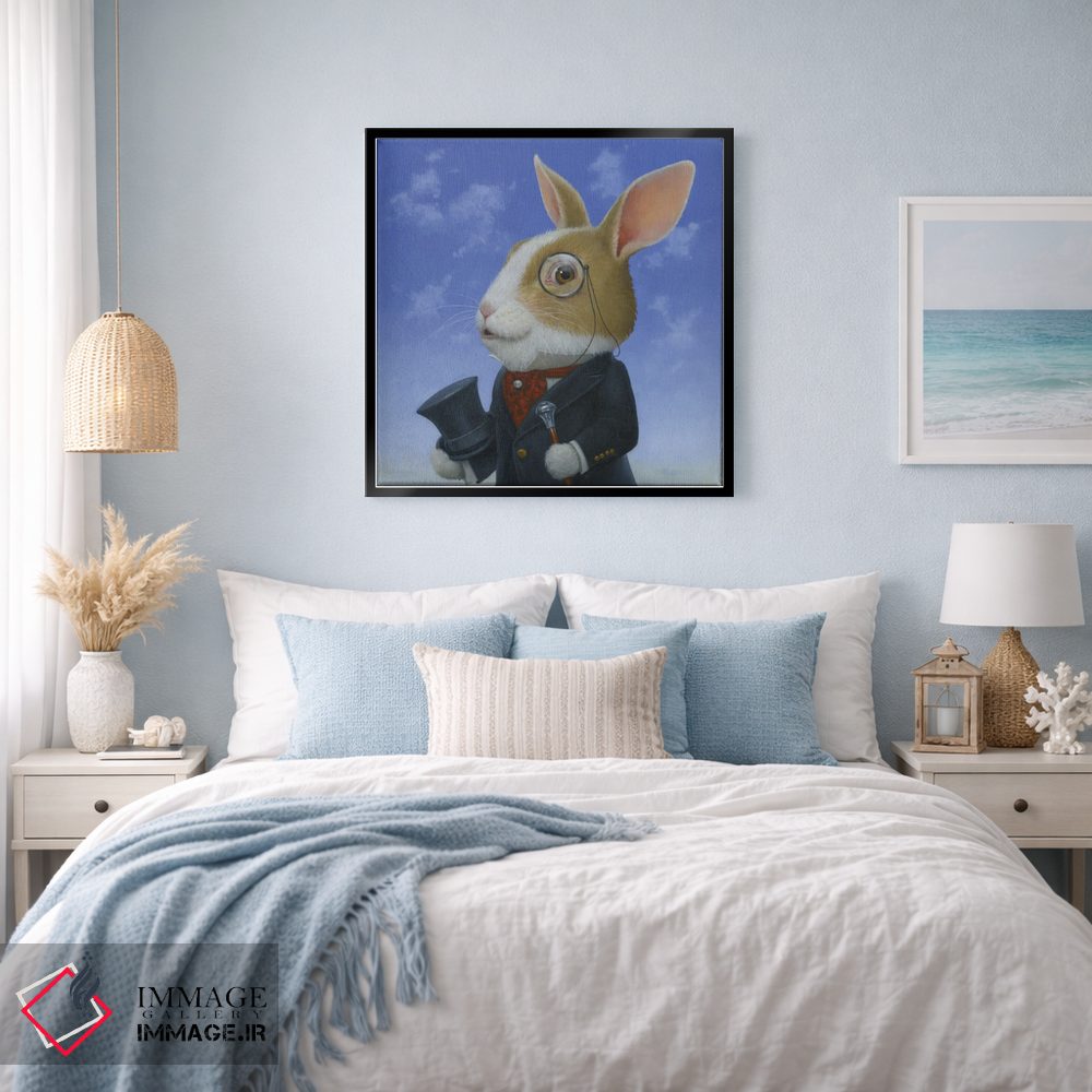 تابلو دکوراتیو هلندی شیک پوش اثر لیزا فالکن سترن - D4B