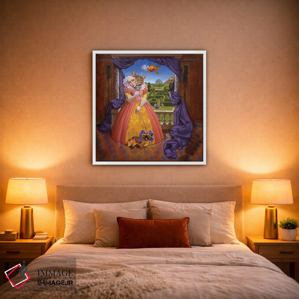 تابلو دکوراتیو آلیس اثر لیزا فالکن سترن - D1W