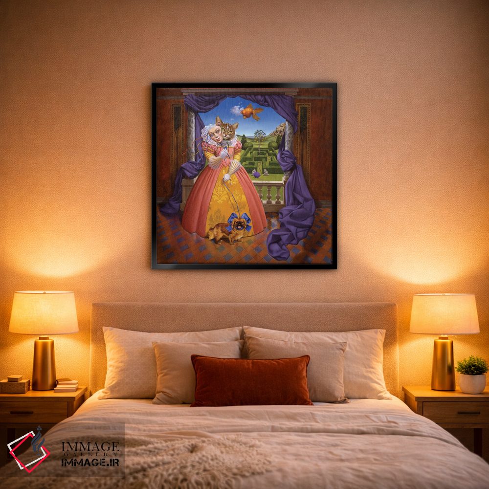 تابلو دکوراتیو آلیس اثر لیزا فالکن سترن - D2B