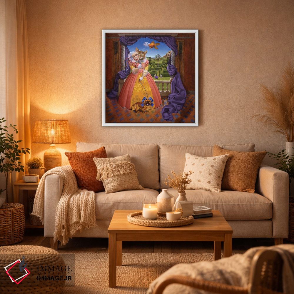 تابلو دکوراتیو آلیس اثر لیزا فالکن سترن - D4W