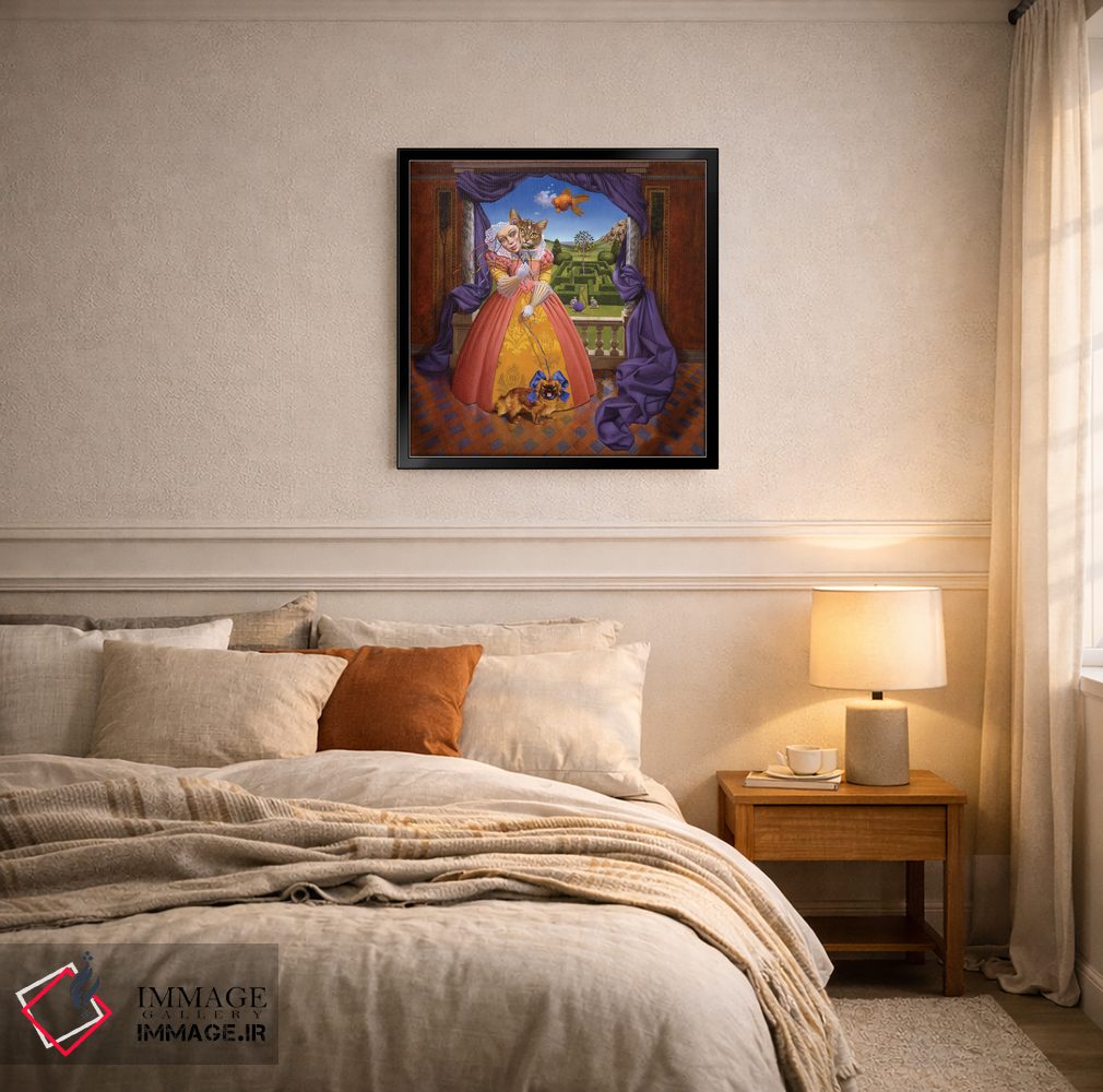 تابلو دکوراتیو آلیس اثر لیزا فالکن سترن - D6B