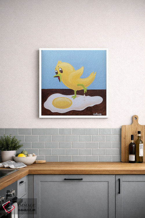 تابلو دکوراتیو اوه! اثر آلا گرانده - D2W