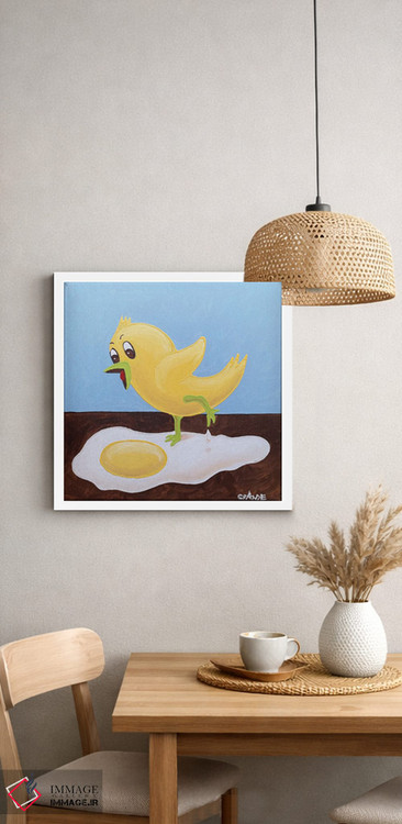 تابلو دکوراتیو اوه! اثر آلا گرانده - D1W