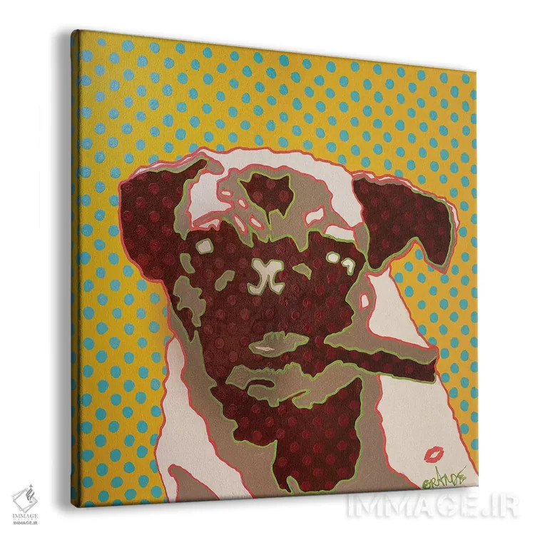 تابلو دکوراتیو رئیس پاگ اثر آلا گرانده - نمای پرسپکتیو محصول