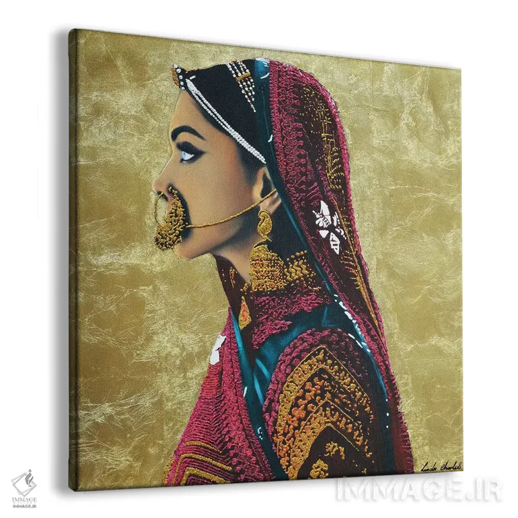 تابلو دکوراتیو پارواتی اثر لیندا چارلز - نمای پرسپکتیو محصول