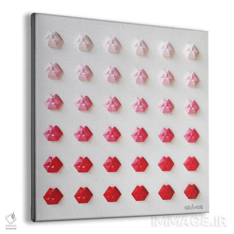 تابلو مدرن صعود اثر آلا گرانده - نمای پرسپکتیو محصول