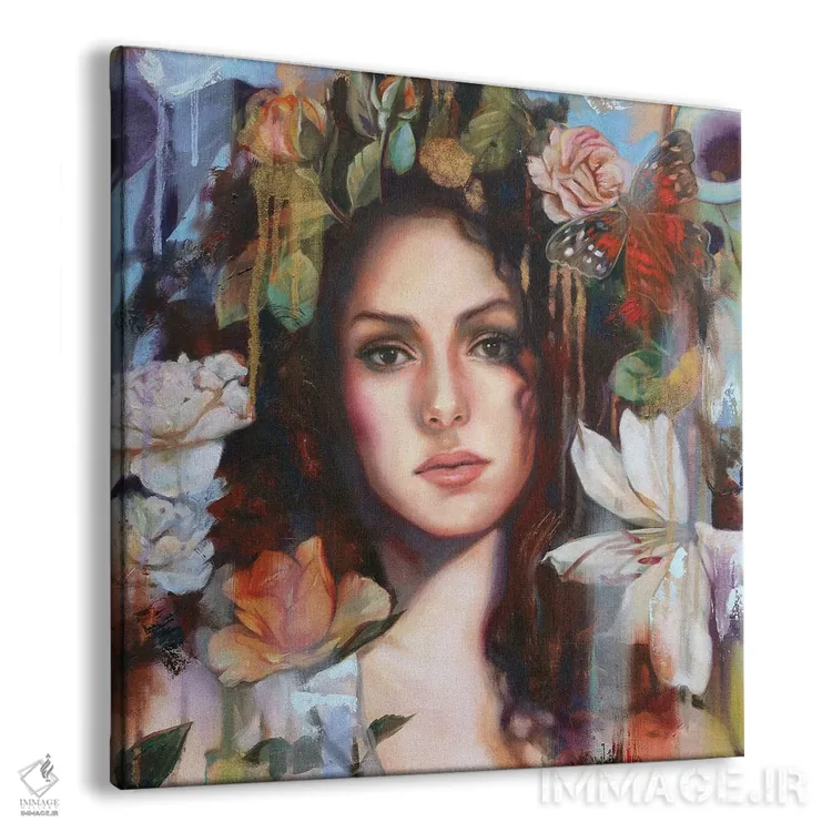 تابلو دکوراتیو جلد اصلی اثر لیوبا برکنر - نمای پرسپکتیو محصول