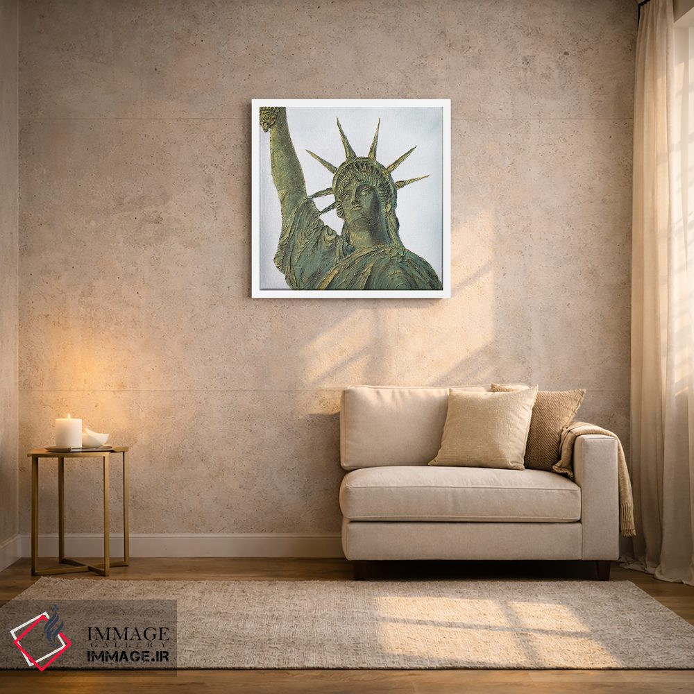 تابلو دکوراتیو تندیس آزادی اثر آلا گرانده - D1W