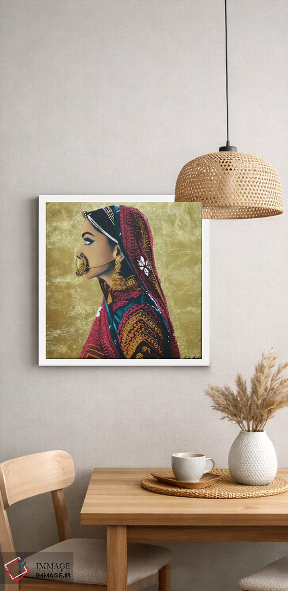 تابلو دکوراتیو پارواتی اثر لیندا چارلز - D3W