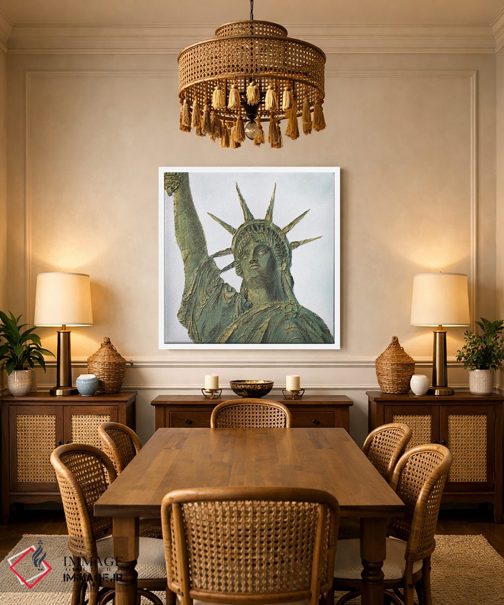 تابلو دکوراتیو تندیس آزادی اثر آلا گرانده - D2W