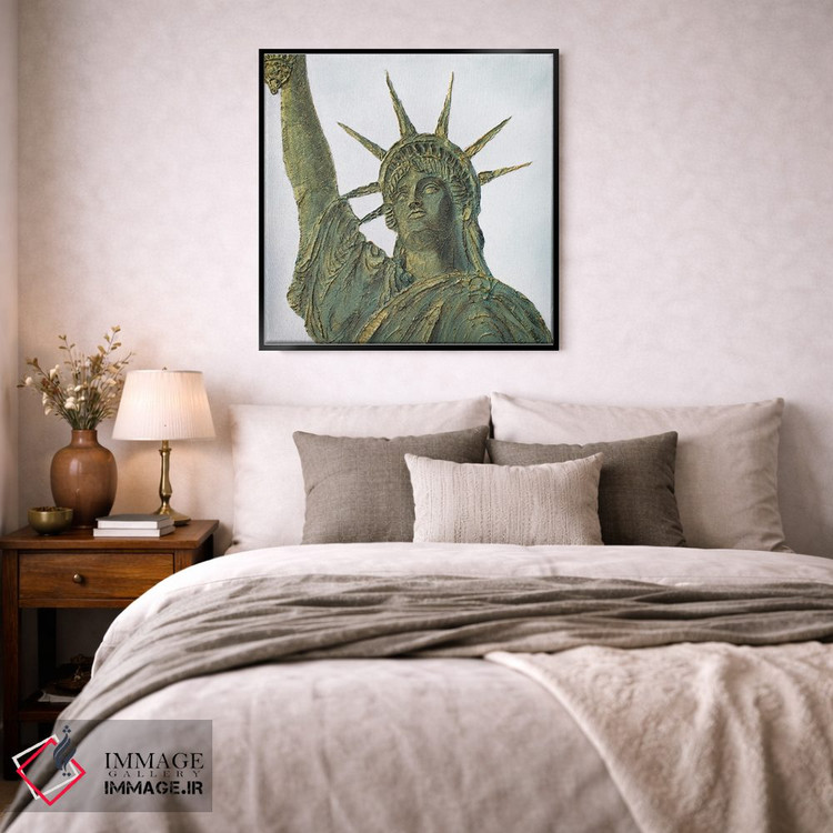 تابلو دکوراتیو تندیس آزادی اثر آلا گرانده - D4B