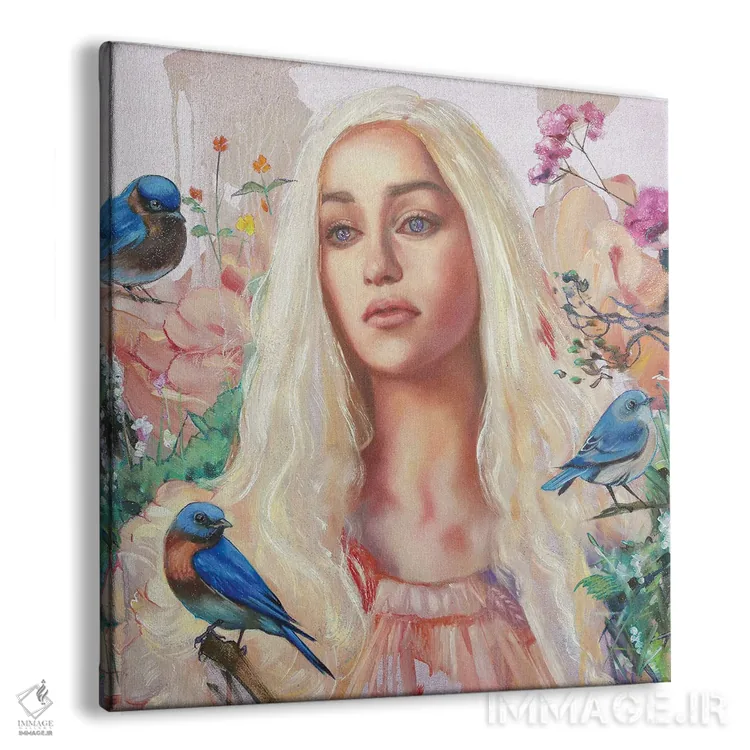 تابلو دکوراتیو خالسی اثر لیوبا برکنر - نمای پرسپکتیو محصول