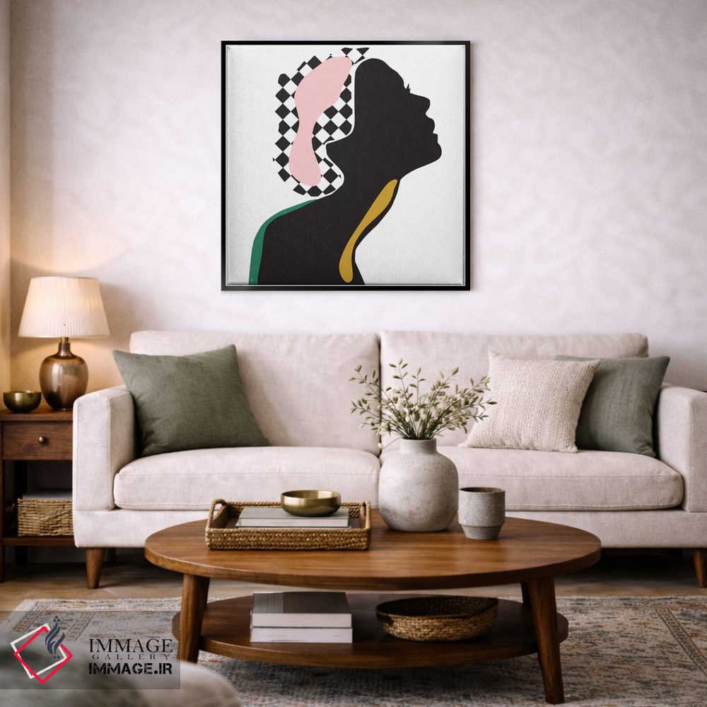 تابلو مینیمال سایه نما اثر لیندا گوبتا - D4B