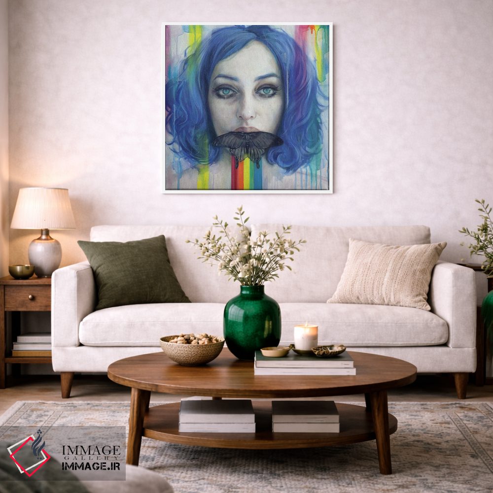 تابلو دکوراتیو افسردگی اثر لیوبا برکنر - D1W