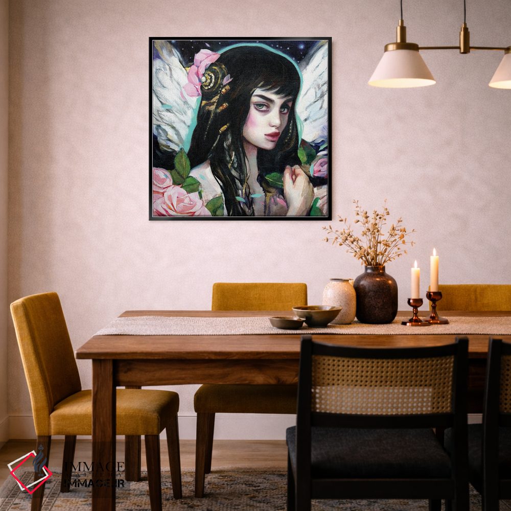 تابلو دکوراتیو مرا نیمه شب ملاقات کن اثر لیوبا برکنر - D6B