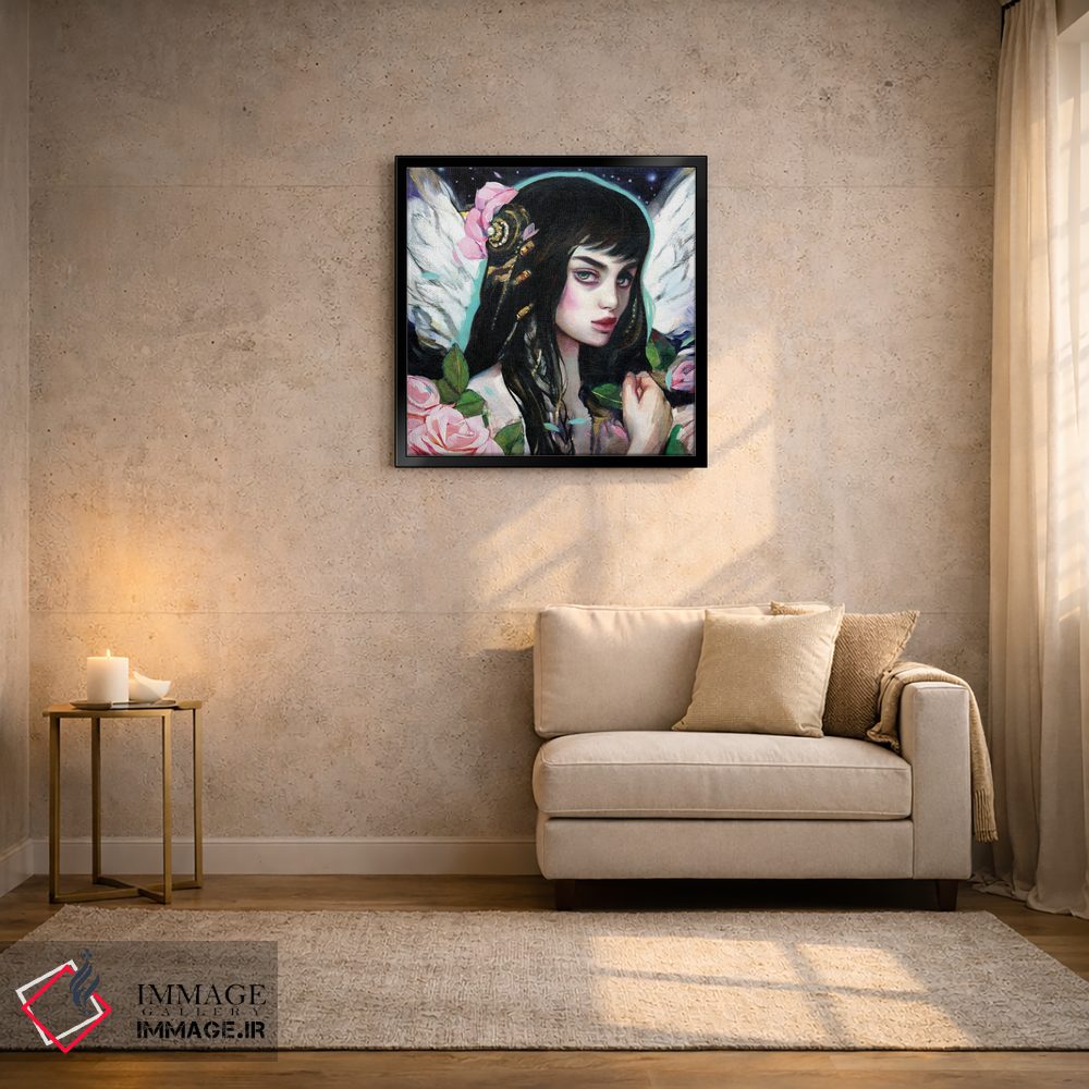 تابلو دکوراتیو مرا نیمه شب ملاقات کن اثر لیوبا برکنر - D5B