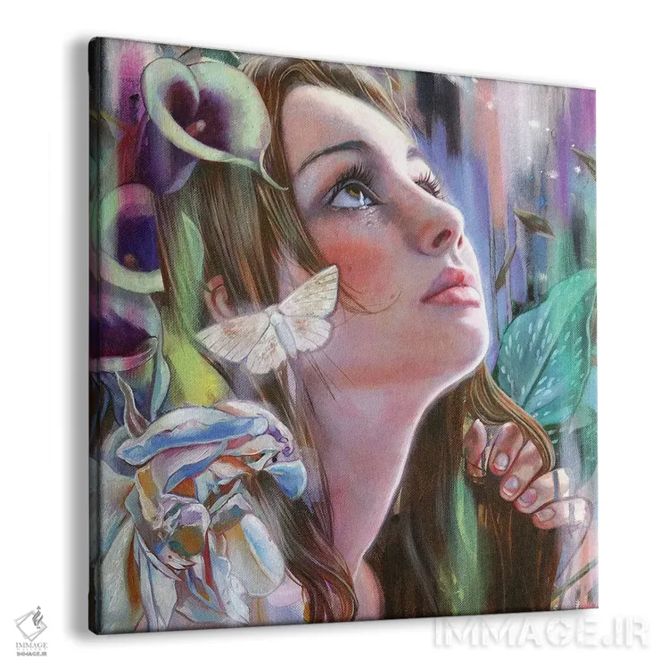 تابلو دکوراتیو رویاها اثر لیوبا برکنر - نمای پرسپکتیو محصول